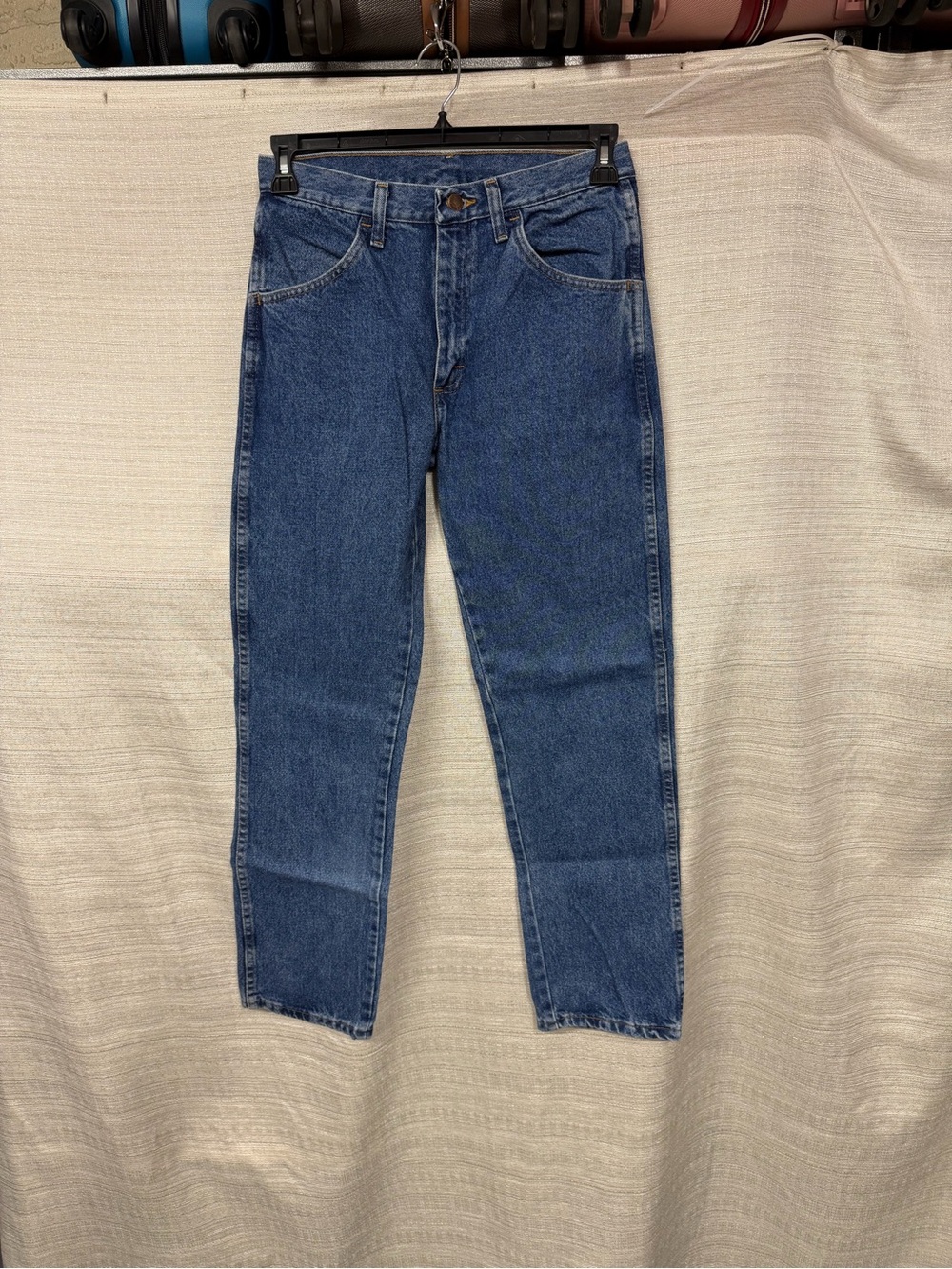 Rustler Men's Straight-Leg Denim Jeans in Classic Blue